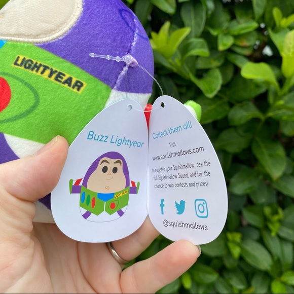 DISNEY~BuzzLightyear Toy Story Squishmallow 5” NWT - Picture 4 of 5